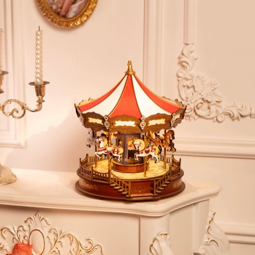 Robotime DIY Model Kit - Classic Carousel