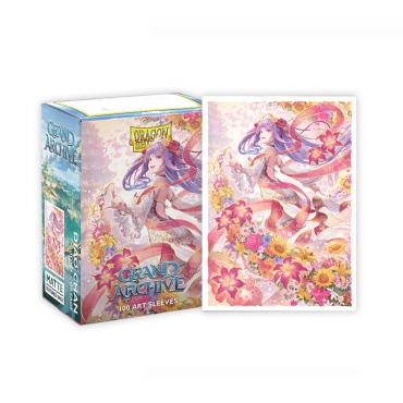 Vedere frontală a cutiei cu sleeve-uri Dragon Shield Diao Chan