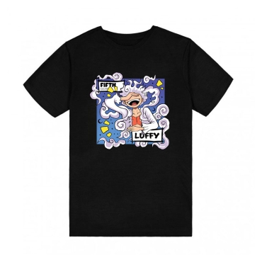 Tricou Luffy Gear 5 - față