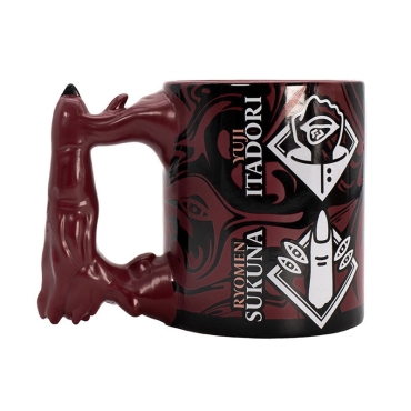 Cană 3D Jujutsu Kaisen cu Degetul lui Sukuna.