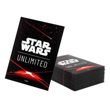 Gamegenic - Star Wars Unlimited Art Sleeves - Card Back Red