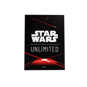 Gamegenic - Star Wars Unlimited Art Sleeves - Card Back Red