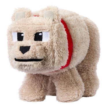 A Minecraft Movie Plush Figure Dennis the Wolf 20cm