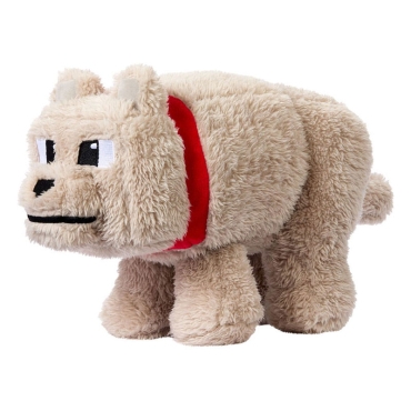 A Minecraft Movie Plush Figure Dennis the Wolf 20cm