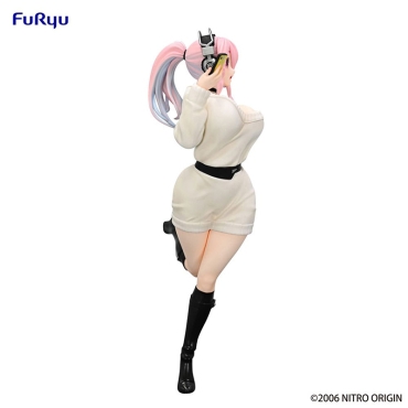 Super Sonico Trio-Try-iT PVC Statue - Winter Memory Ver. 21 cm