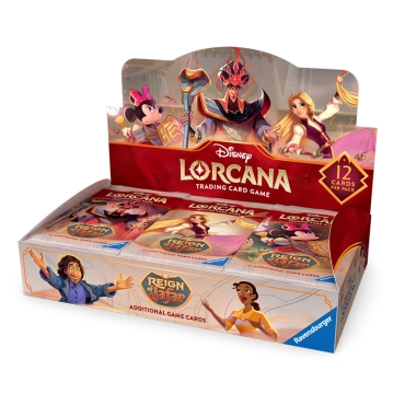 Disney Lorcana TCG  Reign of Jafar Booster Display - 24 Booster Packs