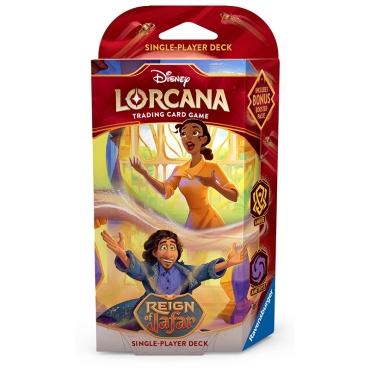 Disney Lorcana TCG Reign of Jafar Starter Deck - (Amber/Amethyst)