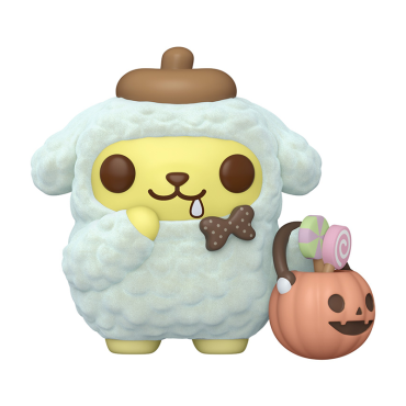  Sanrio: Hello Kitty and Friends​ POP! Vinyl Figure Pompompurin with Busket (Flocked) (Special Edition) #95