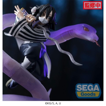 Demon Slayer: Kimetsu no Yaiba Xross Link Anime PVC Statue Obanai Iguro Hashira Training Arc 14 cm