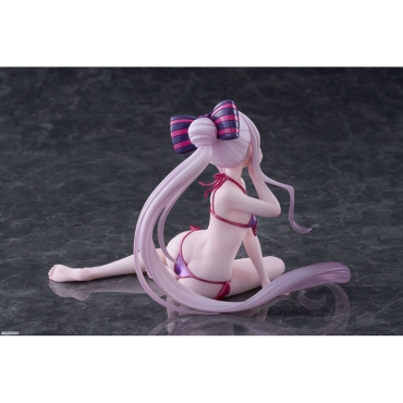 Overlord PVC Statue - Desktop Cute Figure Shalltear Swimsuit Ver. 13 cm