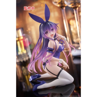 Date A Live V PVC Statue Desktop Cute Figure Tohka Yatogami Bunny Ver. 13 cm