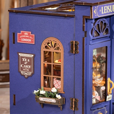 Robotime DIY kit de model - Leisure Time Tea Room