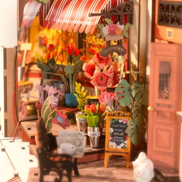 Robotime DIY kit de model - Floral Corner