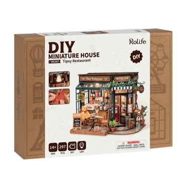 Robotime DIY kit de model - Tipsy Restaurant