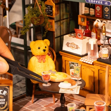 Robotime DIY kit de model - Tipsy Restaurant