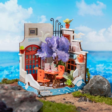 Robotime DIY kit de model - Sea Holiday Restaurant