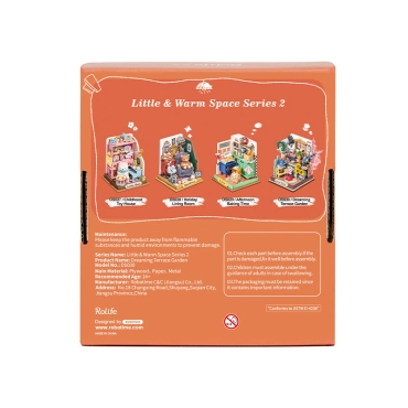 Robotime DIY kit de model - Dreaming Terrace Garden