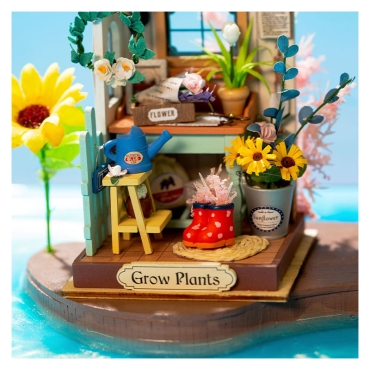 Robotime DIY kit de model - Dreaming Terrace Garden