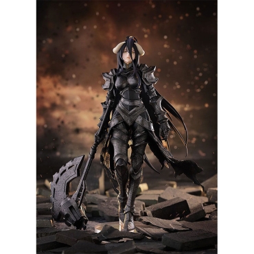 PRE-ORDER: Overlord Pop Up Parade PVC Statuie - Albedo: Armor Ver. L Size 24 cm
