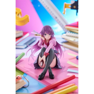 PRE-ORDER: Monogatari PVC Statuie Desktop Cute Figure Hitagi Senjougahara 13 cm