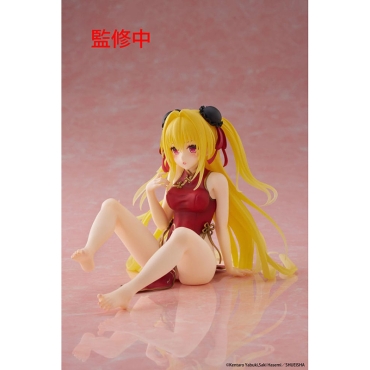 To Love Ru Darkness PVC Statuie - Desktop Cute Figure Golden Darkness (Chinese Dress Ver.) 13 cm