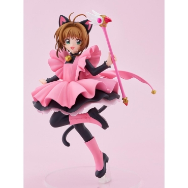 Cardcaptor Sakura POP UP PARADE Figura - Sakura Kinomoto: Black Cat Costume Ver. L Size