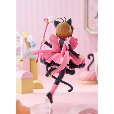 Cardcaptor Sakura POP UP PARADE Figura - Sakura Kinomoto: Black Cat Costume Ver. L Size
