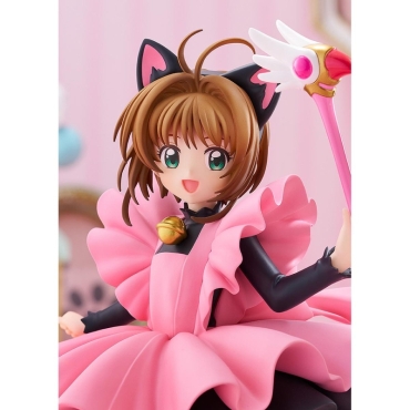Cardcaptor Sakura POP UP PARADE Figura - Sakura Kinomoto: Black Cat Costume Ver. L Size