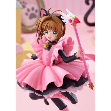 Cardcaptor Sakura POP UP PARADE Figura - Sakura Kinomoto: Black Cat Costume Ver. L Size