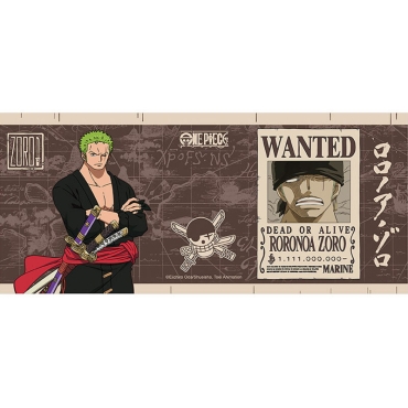 ONE PIECE - Cană - 460 ml - „Zoro se caută”