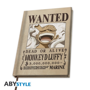 One Piece - Caiet A5 „Wanted Luffy Wano”