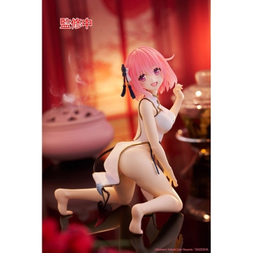 To Love Ru Darkness PVC Statue Desktop Cute Figura - Momo (Chinese Dress Ver.) 13 cm