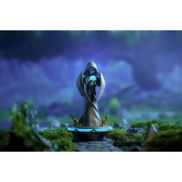 Statuia Genshin Impact LED Mondstadt Statuia celor Șapte 21 cm