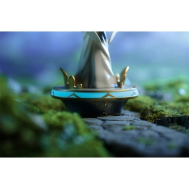 Statuia Genshin Impact LED Mondstadt Statuia celor Șapte 21 cm