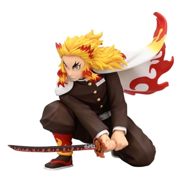 PRE-ORDER: Demon Slayer: Kimetsu no Yaiba Noodle Stopper PVC Statuie - Rengoku Kyojuro Battle Ver. 10 cm