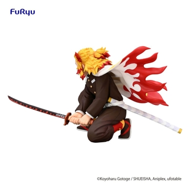 PRE-ORDER: Demon Slayer: Kimetsu no Yaiba Noodle Stopper PVC Statuie - Rengoku Kyojuro Battle Ver. 10 cm