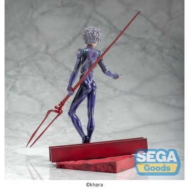 PRE-ORDER: Evangelion: 3.0+1.0 Thrice Upon a Time Luminasta PVC Statue Kaworu Nagisa x Spear of Longinus 21 cm