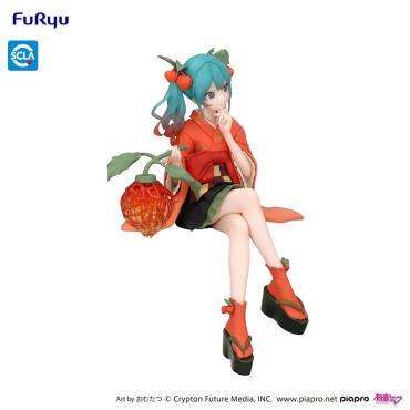 PRE-ORDER: Hatsune Miku Noodle Stopper PVC Statue - Flower Fairy Winter Cherry 15 cm