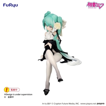  Vocaloid Noodle Stopper Figura - Hatsune Miku, Flower Fairy White Rose