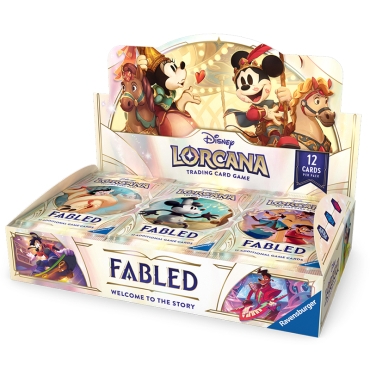 Disney Lorcana TCG  Fabled Booster Display - 24 Booster Packs