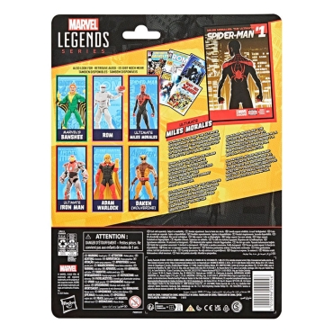 Miles Morales: Spider-Man-ul suprem Marvel Legends Figurină de acțiune Ultimate Miles Morales 15 cm
