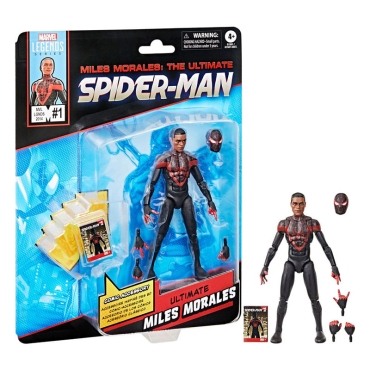 Miles Morales: Spider-Man-ul suprem Marvel Legends Figurină de acțiune Ultimate Miles Morales 15 cm