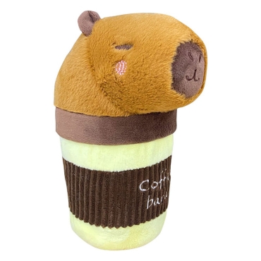 Figurină de pluș Capybara Coffeebara 22 cm