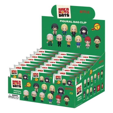  Seria de cleme pentru pungi Sakamoto Days 3D din PVC