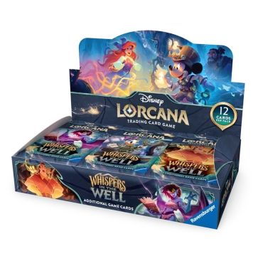 PRE-ORDER: Disney Lorcana TCG Whispers in the Well Booster Display - 24 Booster Packs