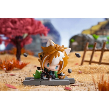 Genshin Impact Battle Scene Collection Mini Figurine Pachet de 6 Ediție Liyue 6 cm