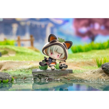 Genshin Impact Battle Scene Collection Mini Figurine Pachet de 6 Ediție Liyue 6 cm