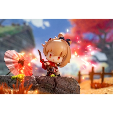 Genshin Impact Battle Scene Collection Mini Figurine Pachet de 6 Ediție Liyue 6 cm