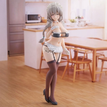 Uzaki-chan Wants to Hang Out! Glitter & Glamorous Uzaki Tsuki Maid Outfit figurа 27cm
