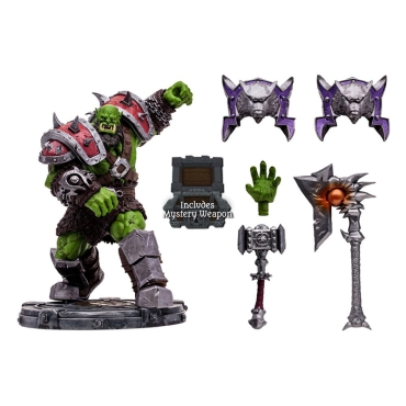 PRE-ORDER: World of Warcraft Action Figure - Orc: Shaman / Warrior 15 cm